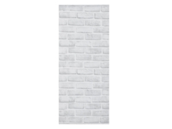 Adhesivo De Pared De Pvc Con Diseño De Ladrillo Blanco Individual Para Decoración De Sala De Estar, Dormitorio Y Restaurante.