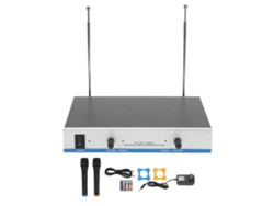 Yncm-sistema Micrófono Inalámbrico Dual Profesional Karaoke