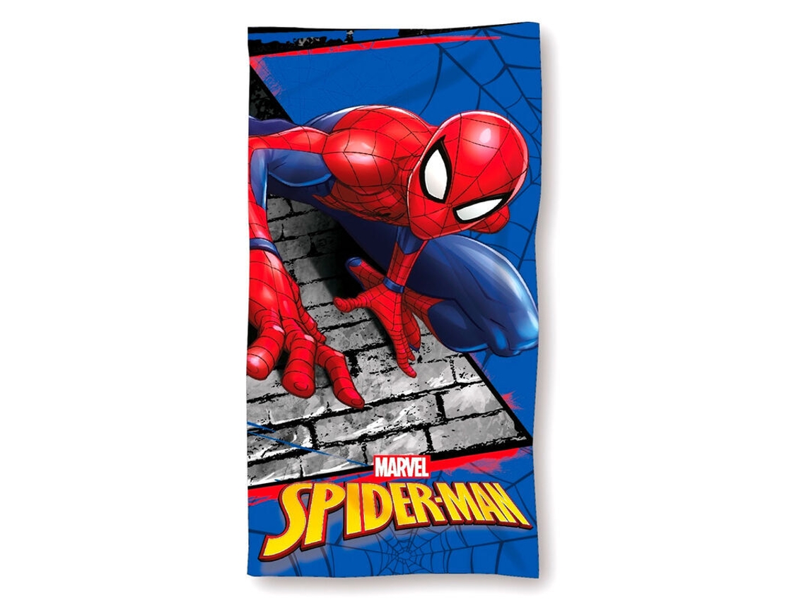 Toalla de playa de algodón EDUCA BORRAS Marvel Spiderman