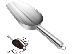 Cuchara Para Comida De Mascotas. La Superficie Y Los Bordes De La Cuchara Para Helado Son Muy Suaves, Por L...