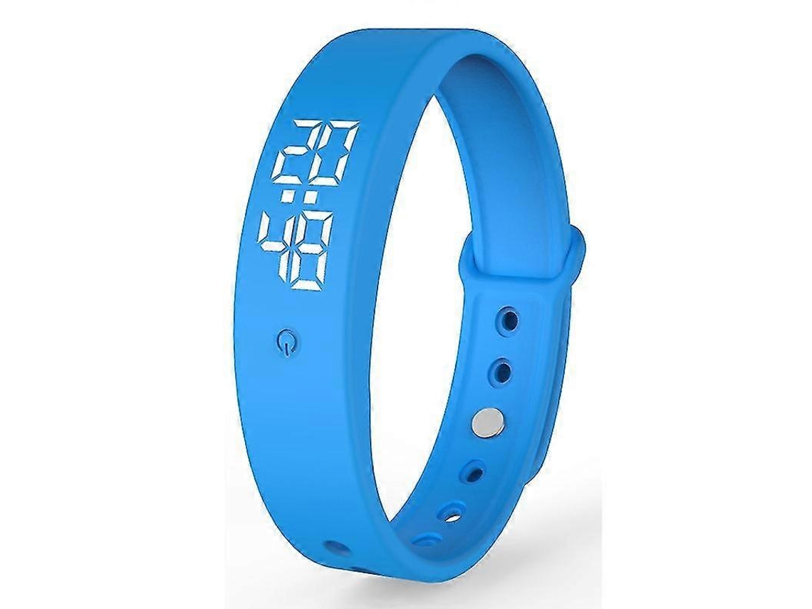 Reloj Pivotell Vibratime con recordatorio por vibración y 10 alarmas diarias - Azul