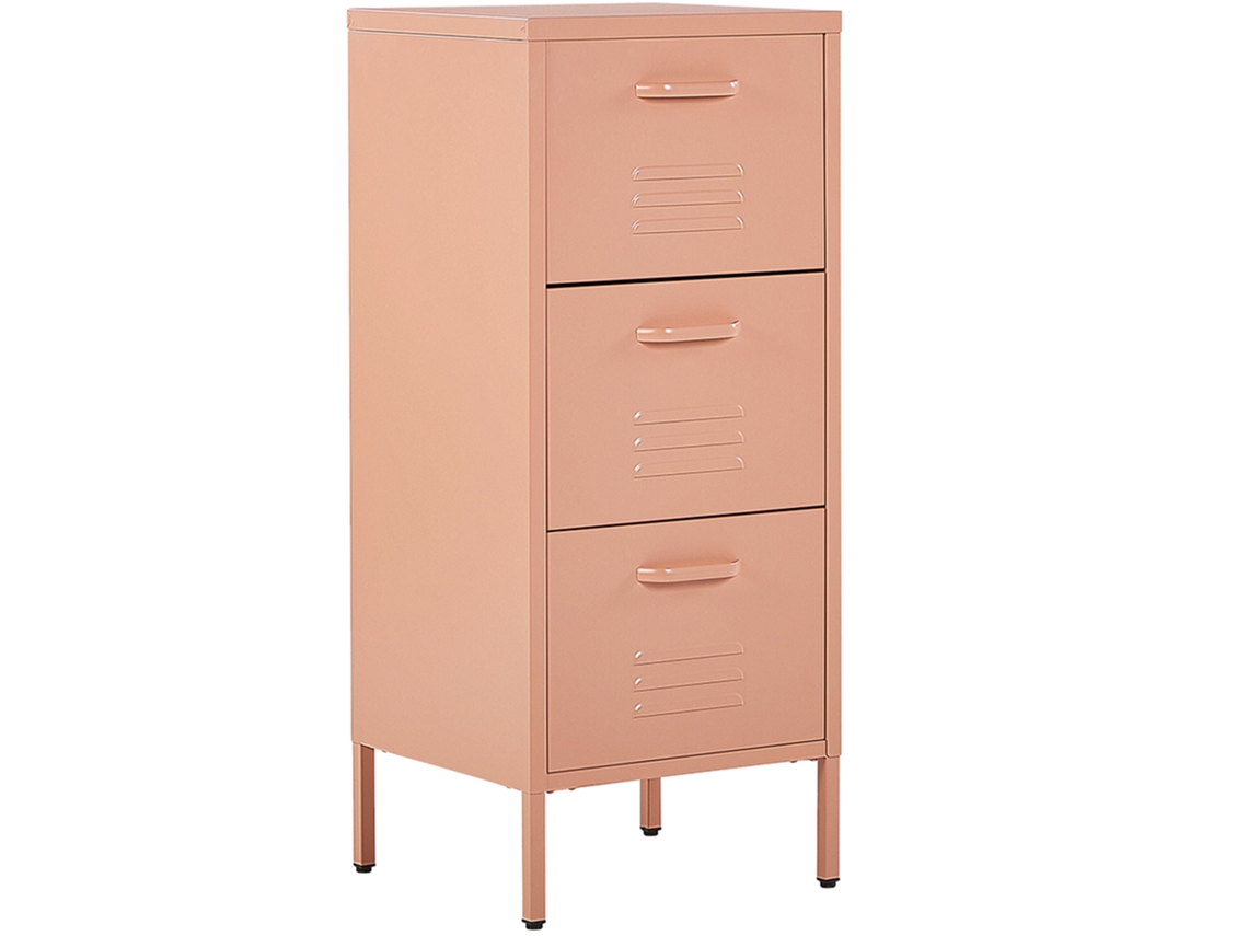 Mueble de oficina BELIANI Wostok de Acero Rosa 43x40x103