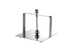 Dispensador de toallas de papel cuadrado de acero inoxidable de 15 cm, estilo chino de lujo