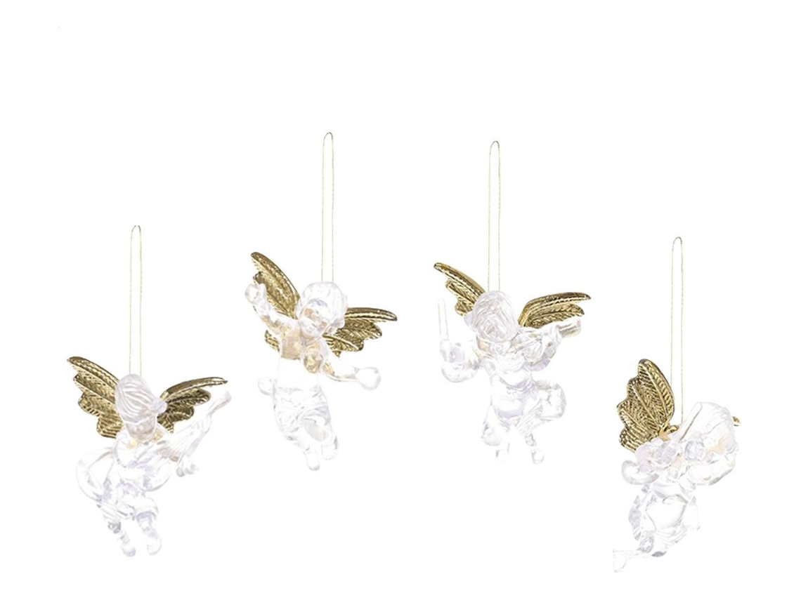 Adornos navideños de ángel para el árbol de Navidad Adornos navideñosvayotoy