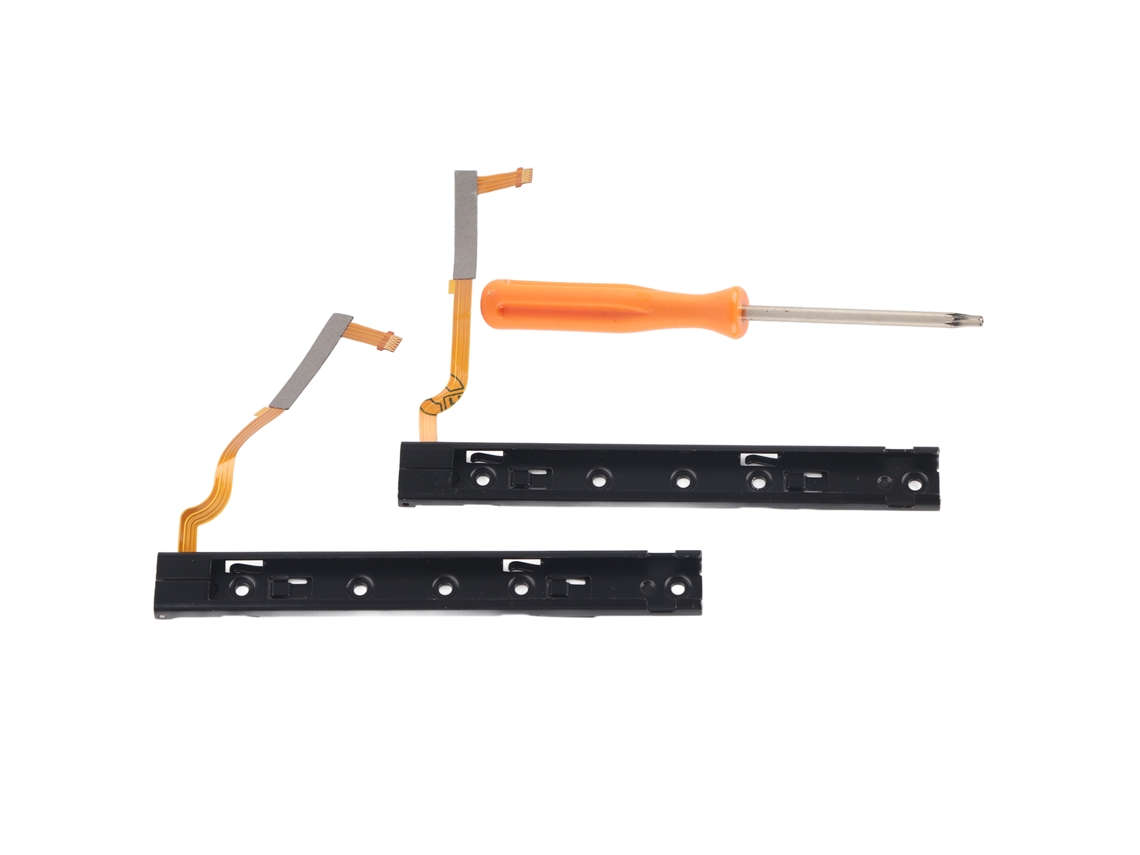 Qm2107099 Soporte Metálico De Riel Deslizante Lateral Izquierdo Y Derecho Con Riel Lateral Para Cable Flexible De