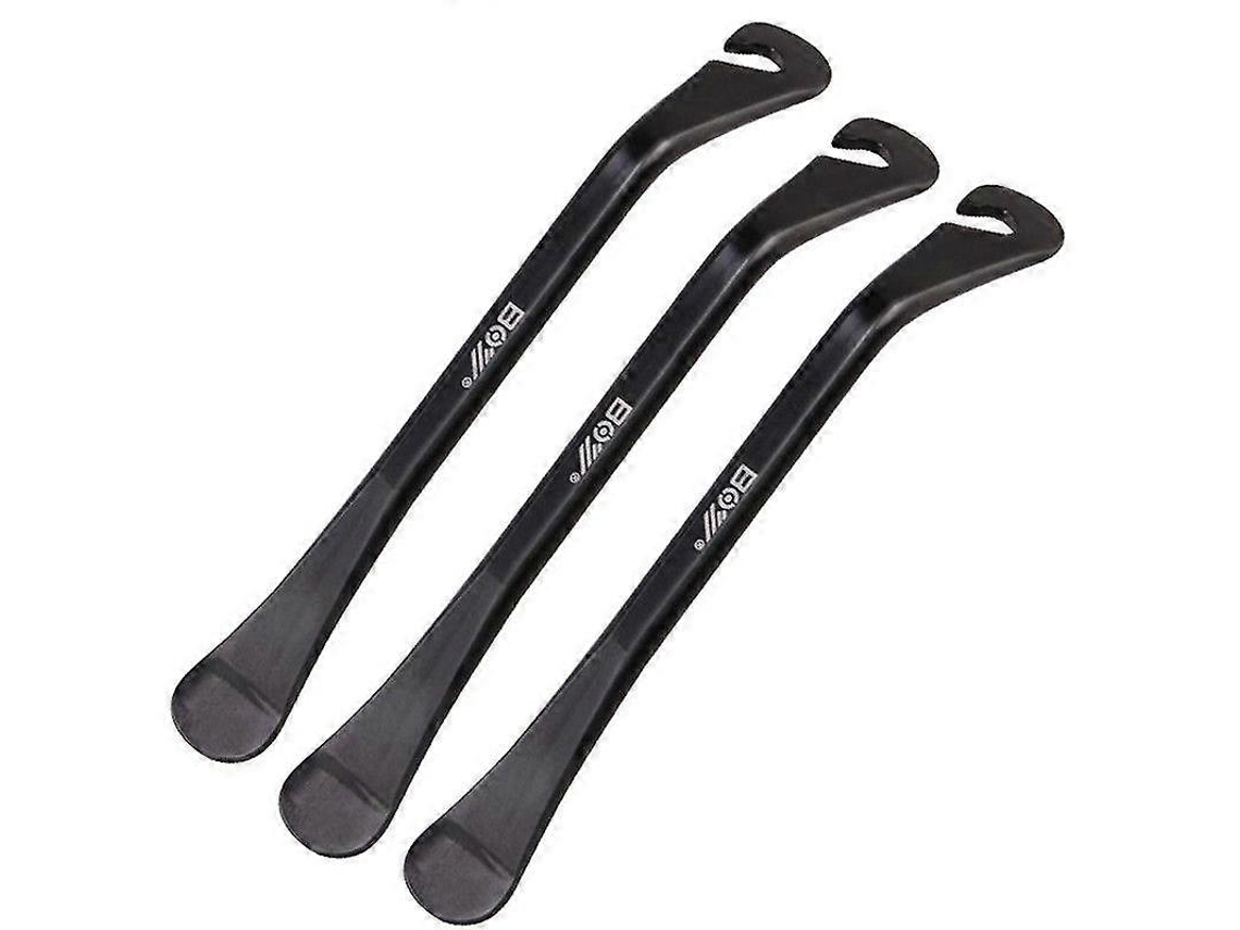 Juego de 3 herramientas para reparar neumáticos de bicicleta, juego de palancas de acero al carbono