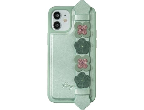 Carcasa Apple KINGXBAR iPhone 12, 12 Pro Crystal Verde