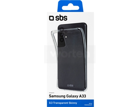 Funda Samsung Galaxy A33 SBS Skinny Transparente