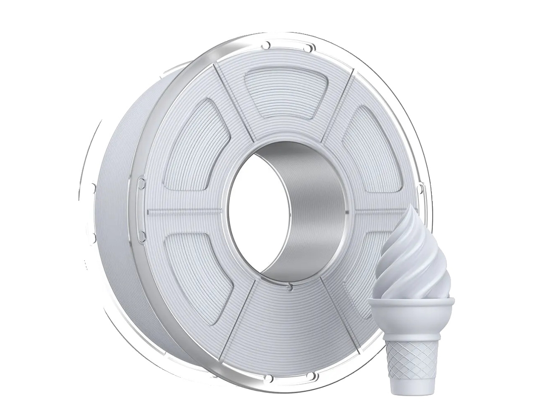 Filamento para impresora 3D, PLA duradero, alta velocidad, color gris OEM