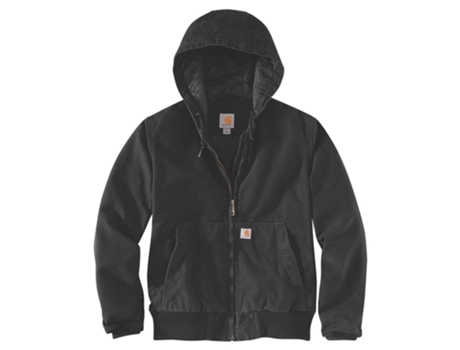 Casacos CARHARTT Jaqueta Washed Duck Active Preto S