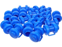Paquete De 25 Tapas Para Postes De Trampolín, Accesorios De Seguridad Resistentes A La Intemperie Para Redes.