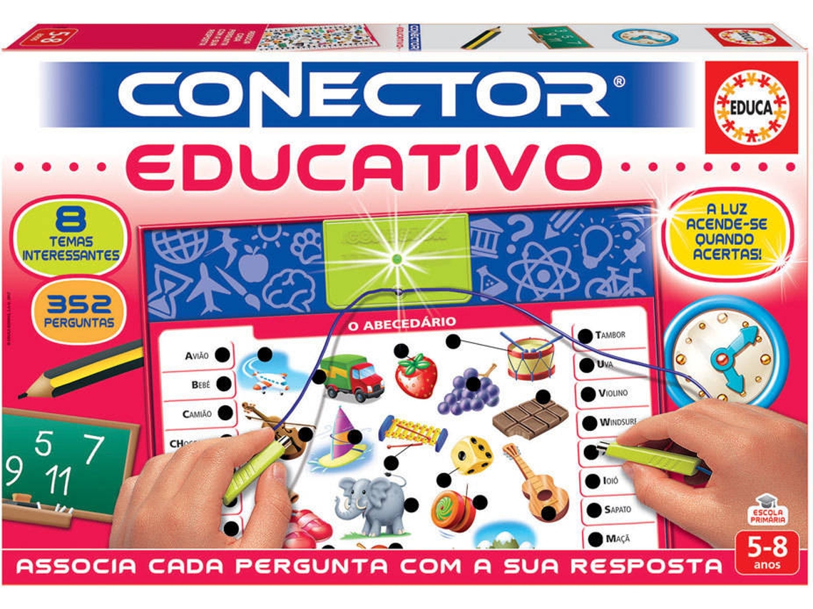 Juego Educativo EDUCA Conector Educativo (Edad Mínima: 5 Años - 38,5 x 25,5 x 5,6 cm)