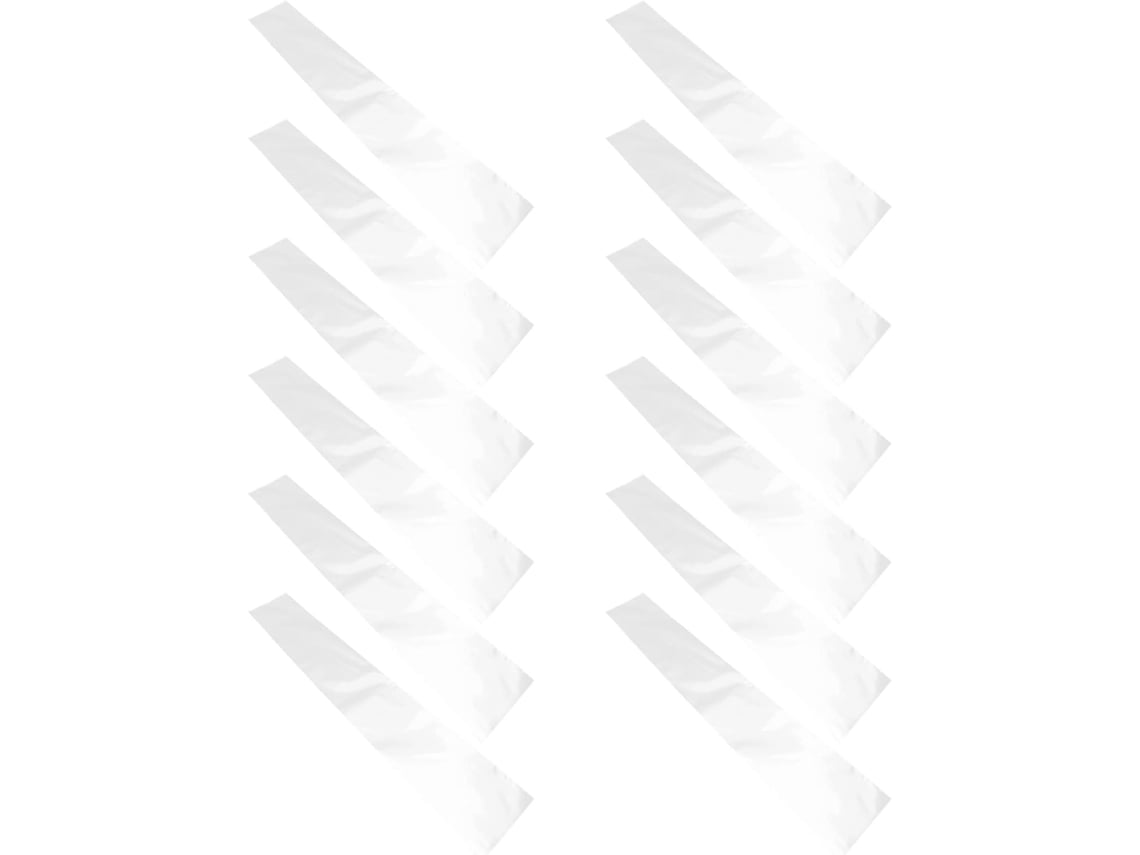 50 Bolsas De Almacenamiento Transparentes Para Corbatas (bolsas Individuales)