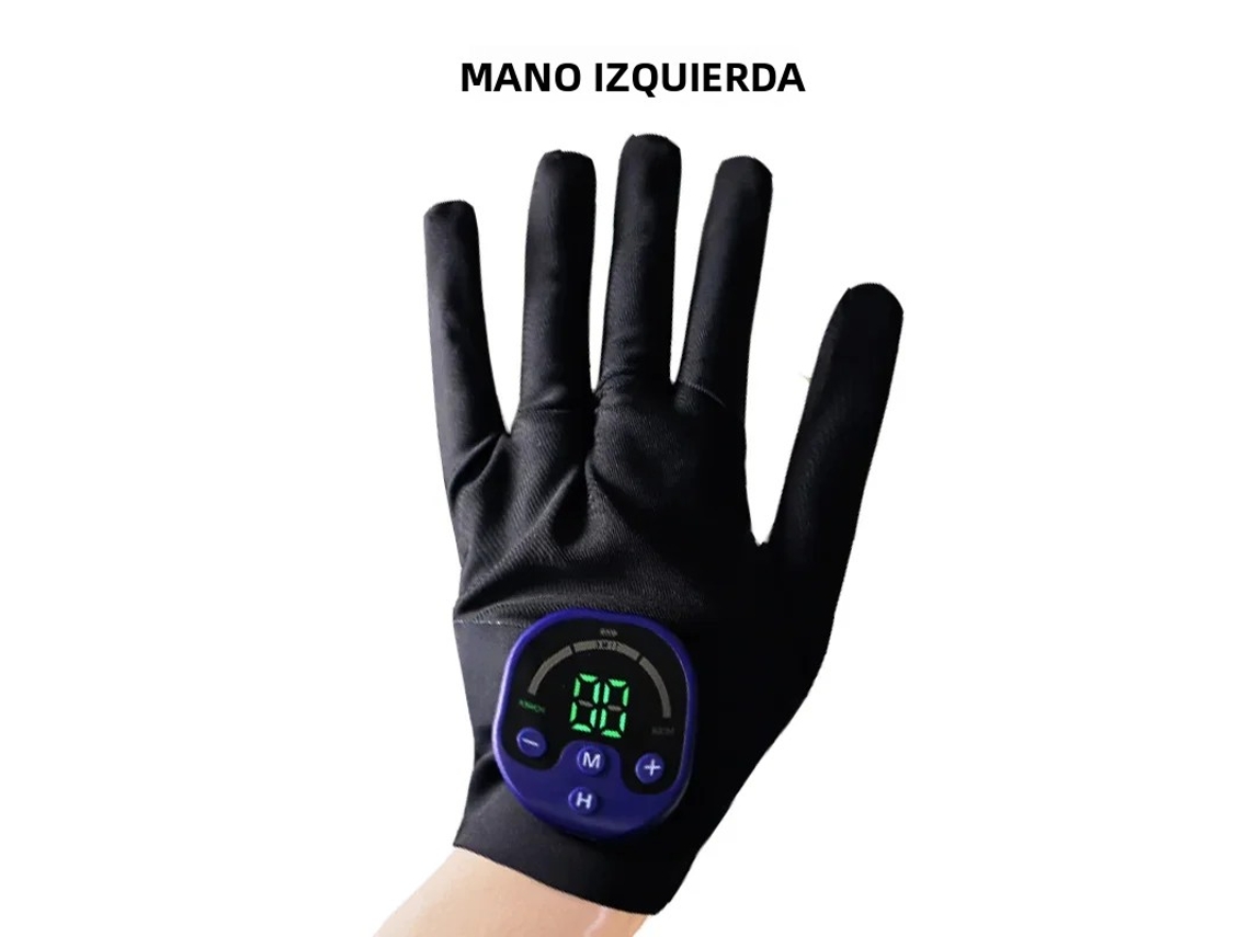 (queda 1 Pieza) Guantes De Masaje De Estimulación Muscular Ems Para Terapia De Estimulación Por Electroacupuntura De Mano
