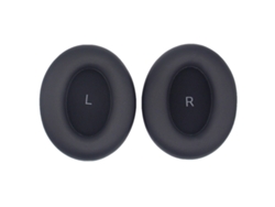 Almohadillas de espuma suave para auriculares Sennheiser Momentum 4.0, color negro.