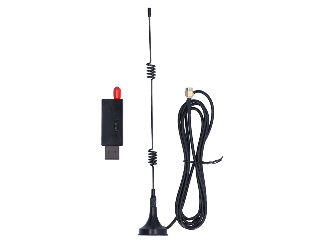 Placa Analizadora Bluetooth Usb 2540 De 2,405-2,485 Ghz Con Carcasa De Antena Para Desarrollo Cc2531