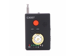 Cx007 Detector de Radar Multifuncional, Antirrobo, Antiespionaje, GPS y Alerta para Hoteles. Yizhood (negro)