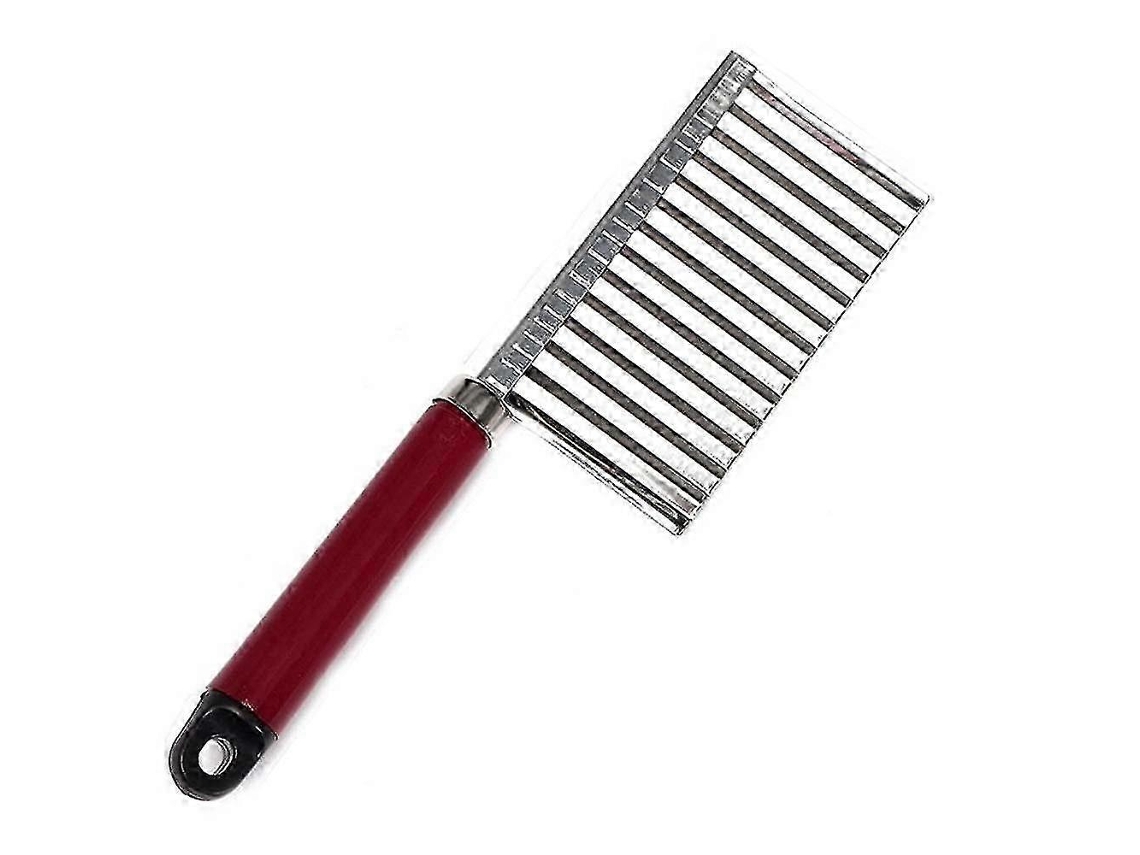 Cortador de patatas manual de acero inoxidable Rosewell para patatas fritas y chips