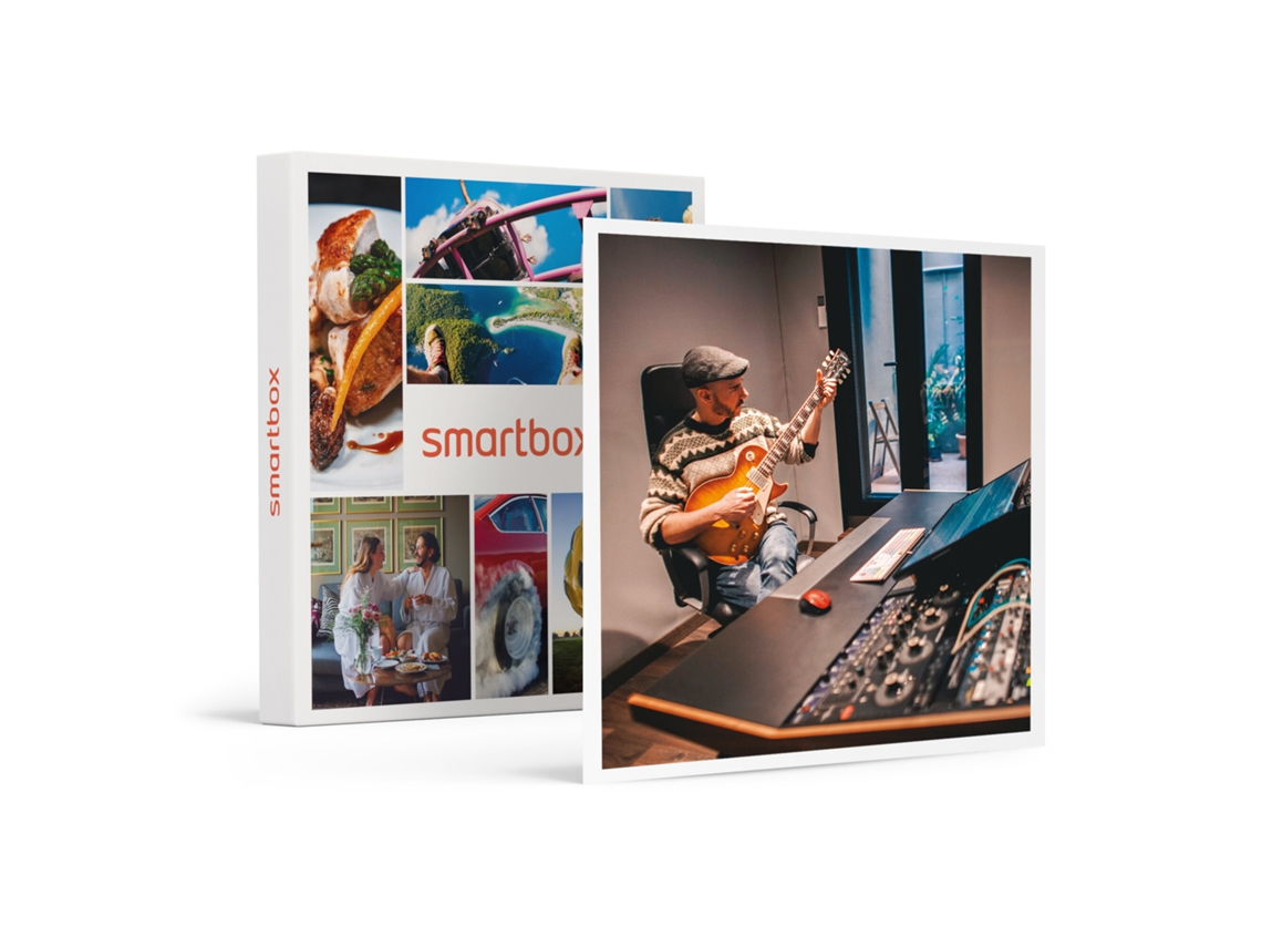 Caja Regalo SMARTBOX 1 visita a estudio de música con ensayo y grabación de 1 canción