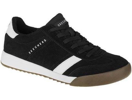 Botas SKECHERS Cuero de Gamuza Hombre (41 - Negro)