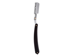 Navaja De Barbear Recta Acero Inoxidable Mango Madera Retro