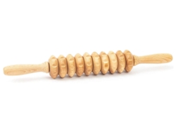Rodillo de masaje corporal de madera para celulitis y drenaje linfático Maderoterapia TUULI