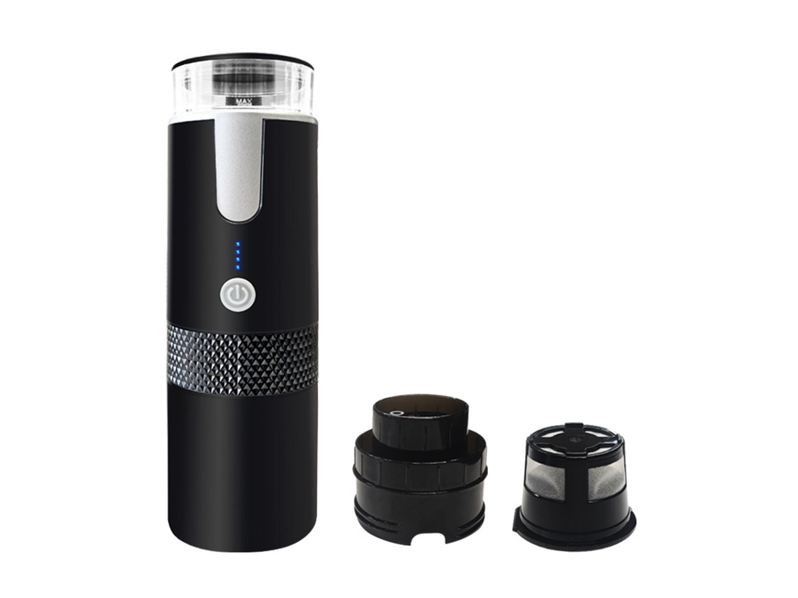 Cafetera portátil de cápsulas para coche Digitallab (negra)