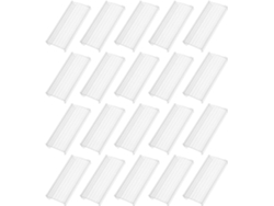 Inoomp 2 rollos de etiquetas redondas de cm hechas de papel revestido con acabado antirreflectante, autoadhesivas y en