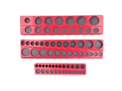 Organizador Magnético De Llaves Inglesas, 3 Unidades, Capacidad Para 68 Llaves De 1/4, 3/8 Y 1/2 Pulgada.