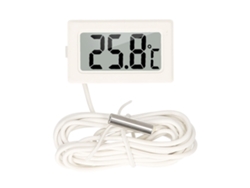 Termómetro Digital Para Acuarios Con Sonda Impermeable, Pantalla Lcd, Rango De Temperatura De -50 ℃ A 110 ℃ Para Peceras E Invernaderos.