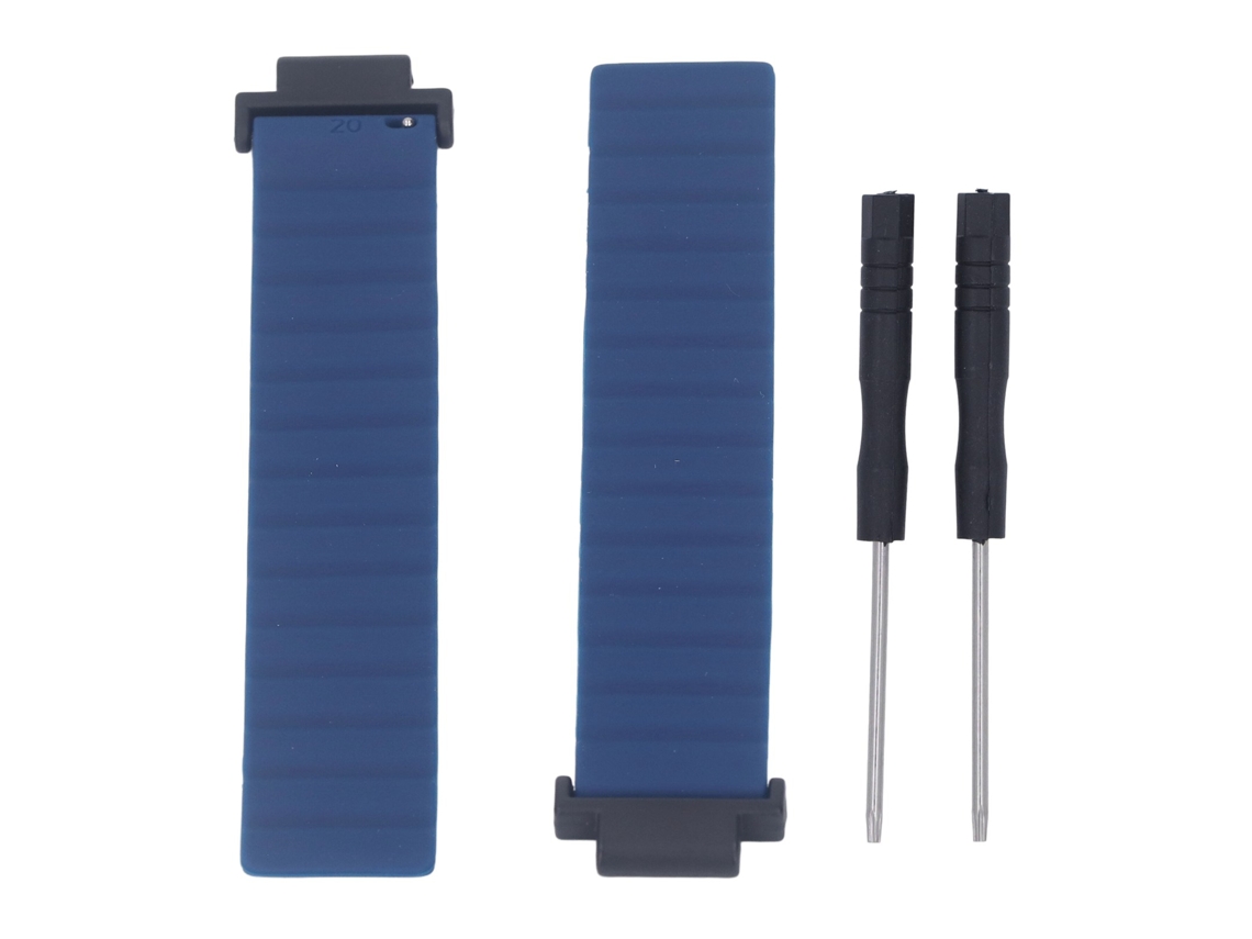 Pulsera Magnética De Silicona Para Garmin Forerunner 220/230/235/620/630/735xt Azul