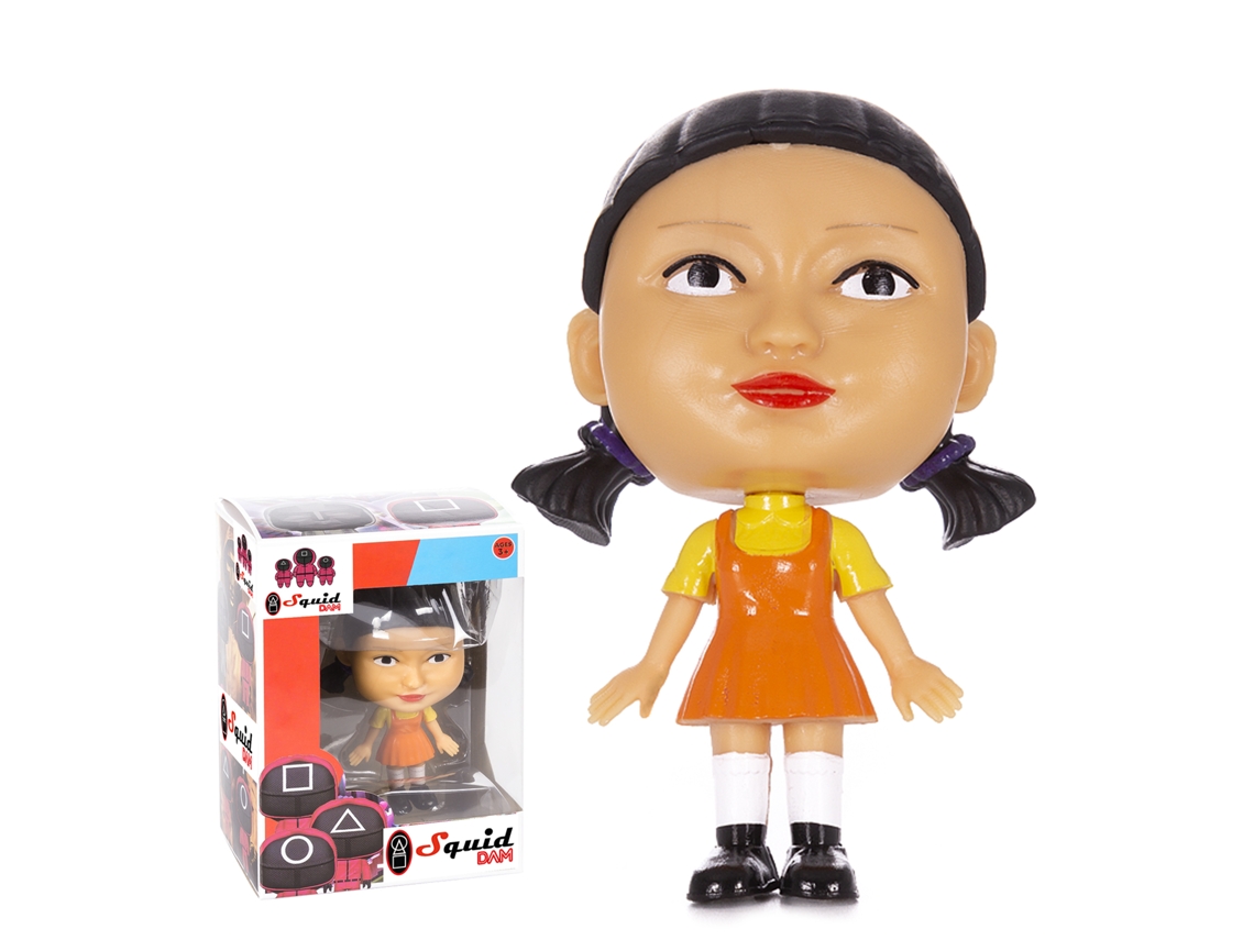 Figura Pop de Calamar, 10,5 cm. Muñeca gigante. Presa.