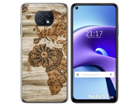 Carcasa Xiaomi Redmi Note 9T 5G TUMUNDOSMARTPHONE Dibujos Multicolor
