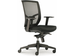 Silla de Escritorio Operativa EUROMOF Chicago Negro (Malla)