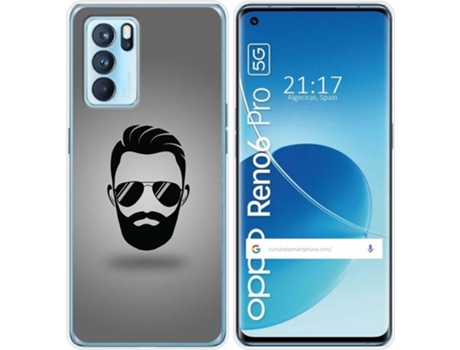 Carcasa Oppo Reno 6 Pro 5G TUMUNDOSMARTPHONE Barba