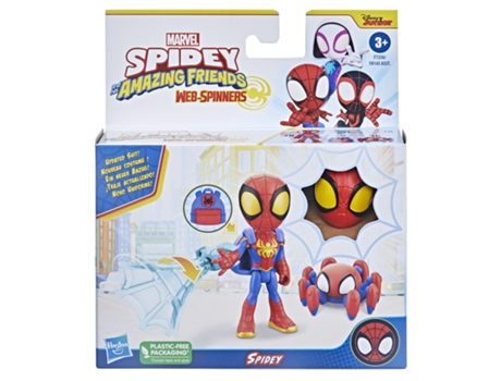 Figura de Acción SPIDEY AND HIS AMAZING FRIENDS Marvel Web-Spinners Spidey (Edad Mínima: 3 años)