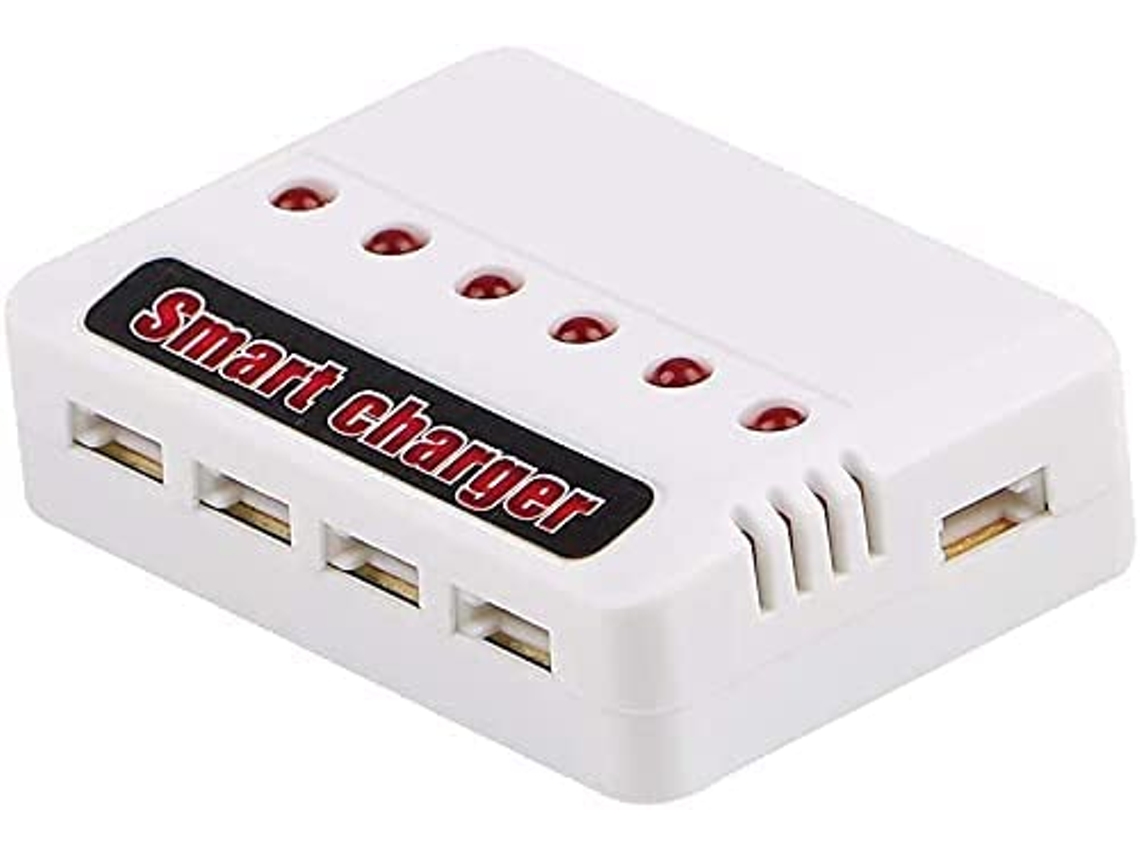 Pieza para Teledirigidos 6 en 1 USB Cargador Cargador de batería de litio Cargador universal
