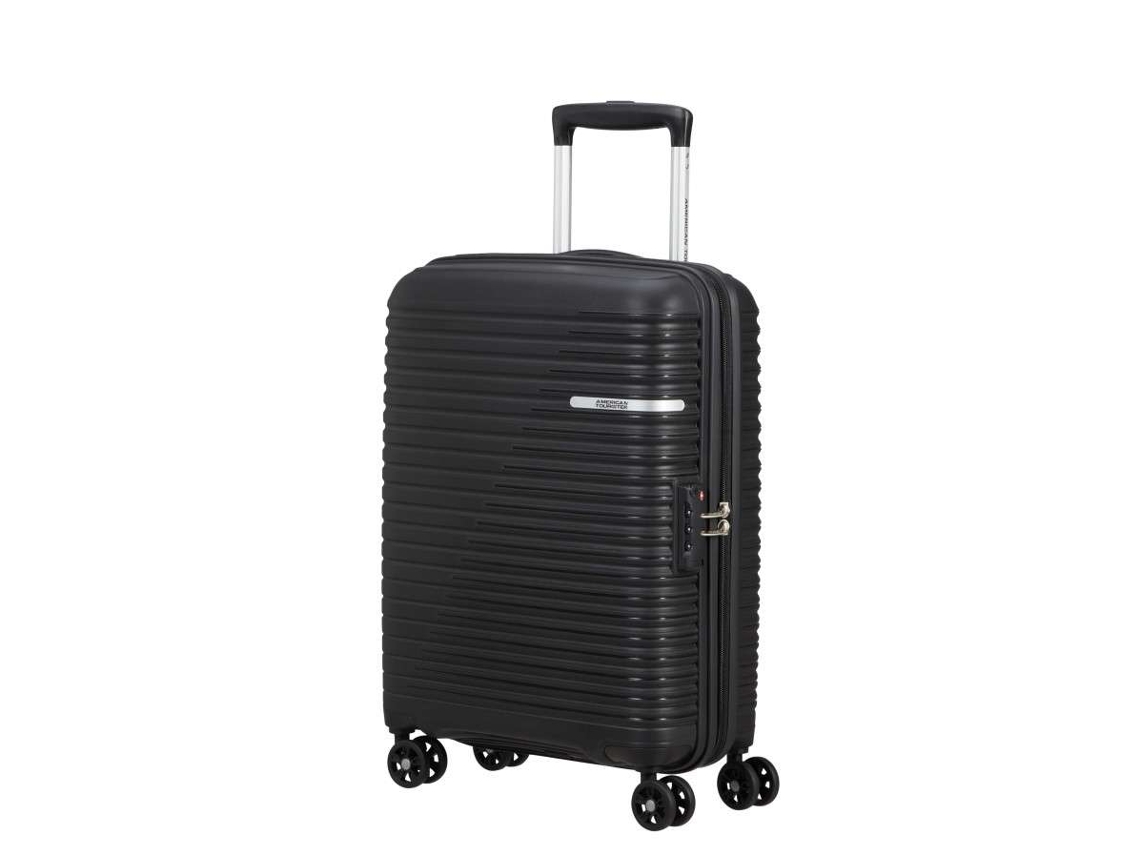 Mala de Cabine Liftoff 55Cm 4 Rodas Preto 34L