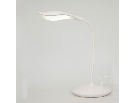 Luces de noche Iluminación ambiental USB Eye Protection Estudiante Readición Escritorio Lámpara Blanco SLD