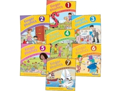 Libro Finger Phonics Books 1-7 de Sue Lloyd (Inglés - Tapa Dura)