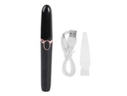 Afeitadora Eléctrica De Cejas Usb Para Mujeres Máquina Painless De Depilación Facial Shaver Negra