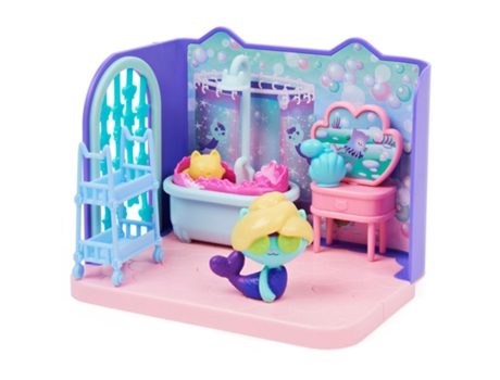 La casa de muñecas de Gabby El baño de Siregata CASA DE MUÑECAS GABBY