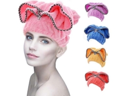 Juego de 5 toallas de microfibra para el cabello, turbante de secado rápido de Rosewell
