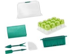 Bandeja De Germinación De Plántulas - Caja De Cultivo Interior Tipo Invernadero Con Tapa