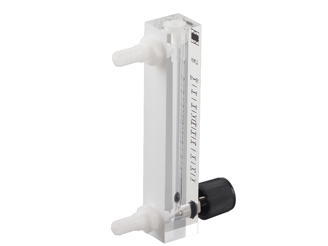 Caudalímetro De 1 A 10 L/min Con Válvula De Control Para Oxígeno, Aire Y Gas Lzq-7