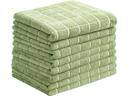 Paños De Cocina De Microfibra Toallas De Cocina Suaves, Súper Absorbentes Y Sin Pelusa, Paquete De 8, 26 X 18 Pulgadas