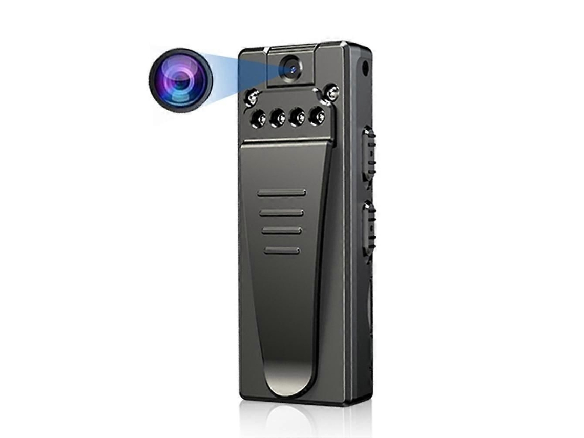 Mini cámara 1080p con clip trasero, grabadora de vídeo, ligera y portátil para deportes TAISHENGDA