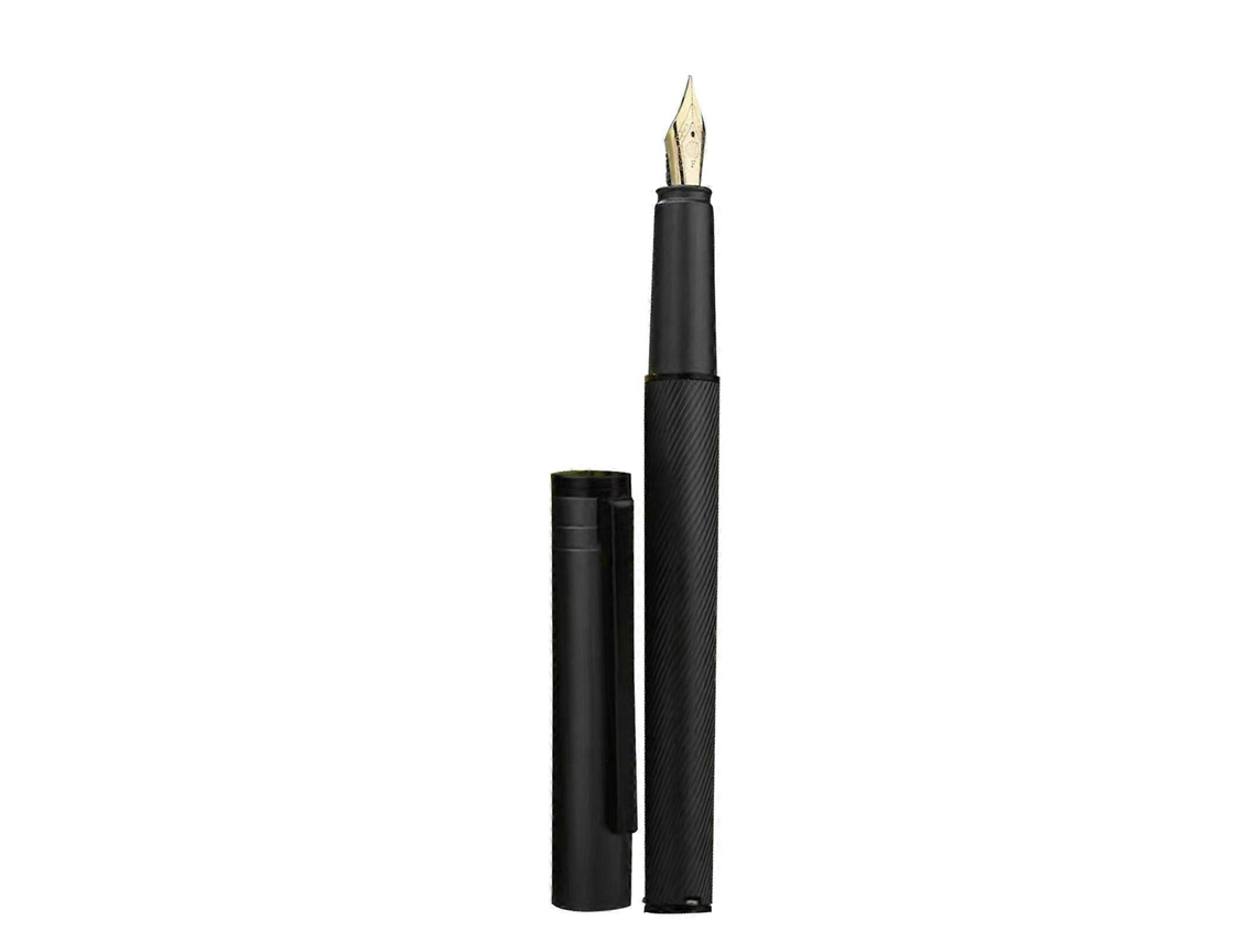 Bolígrafo de tinta clásica Hongdian H2, punta F, para oficina y caligrafía