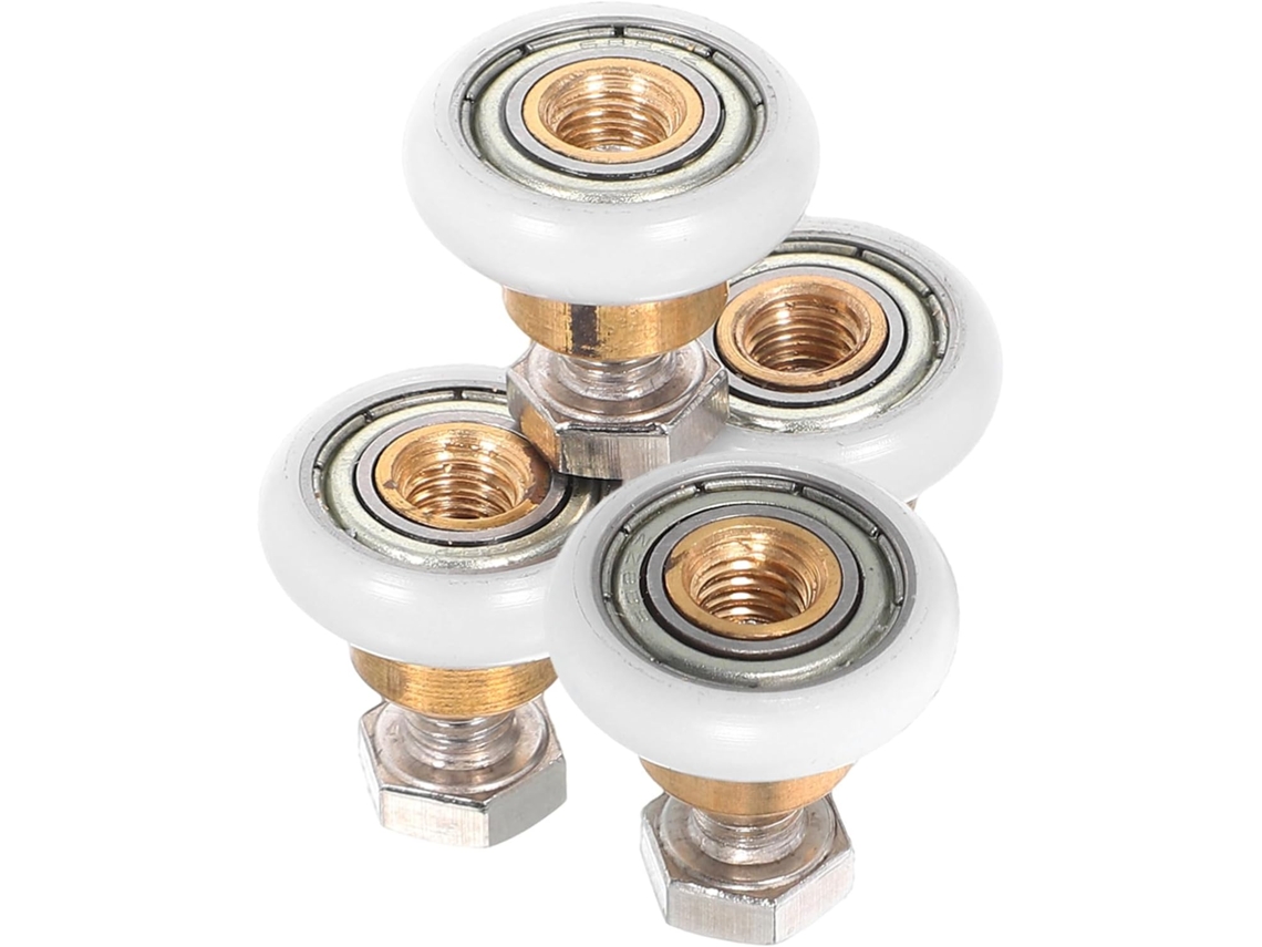 Puerta 4 Piezas Polea Polea Colgante Hardware Ducha Vidrio