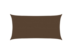 Toldo de vela VIDAXL Marrón (3x6 m)